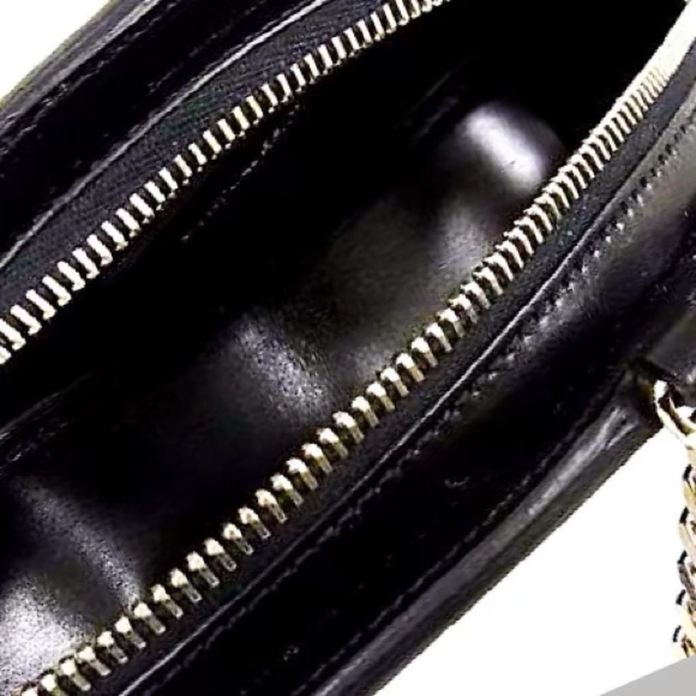 Authentic Saint Laurent 14 AW Rare Sequined Calf Leather Gun Crossbody Bag - Picture 7 of 8